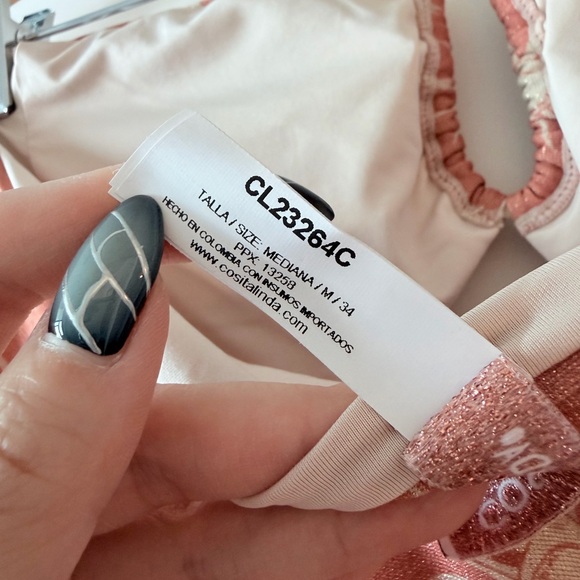 Cosita Linda Sunset Mesh Long Dress – Canyon Sunset (Style: CL23264) - Size M - Picture 10 of 11